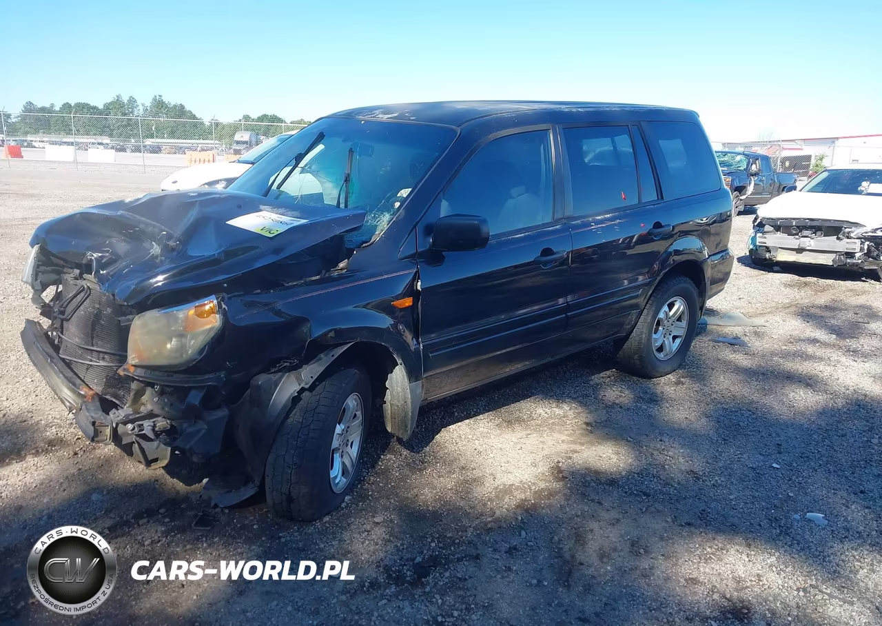 2007 Honda Pilot Lx VIN:5FNYF28167B034031 - 2