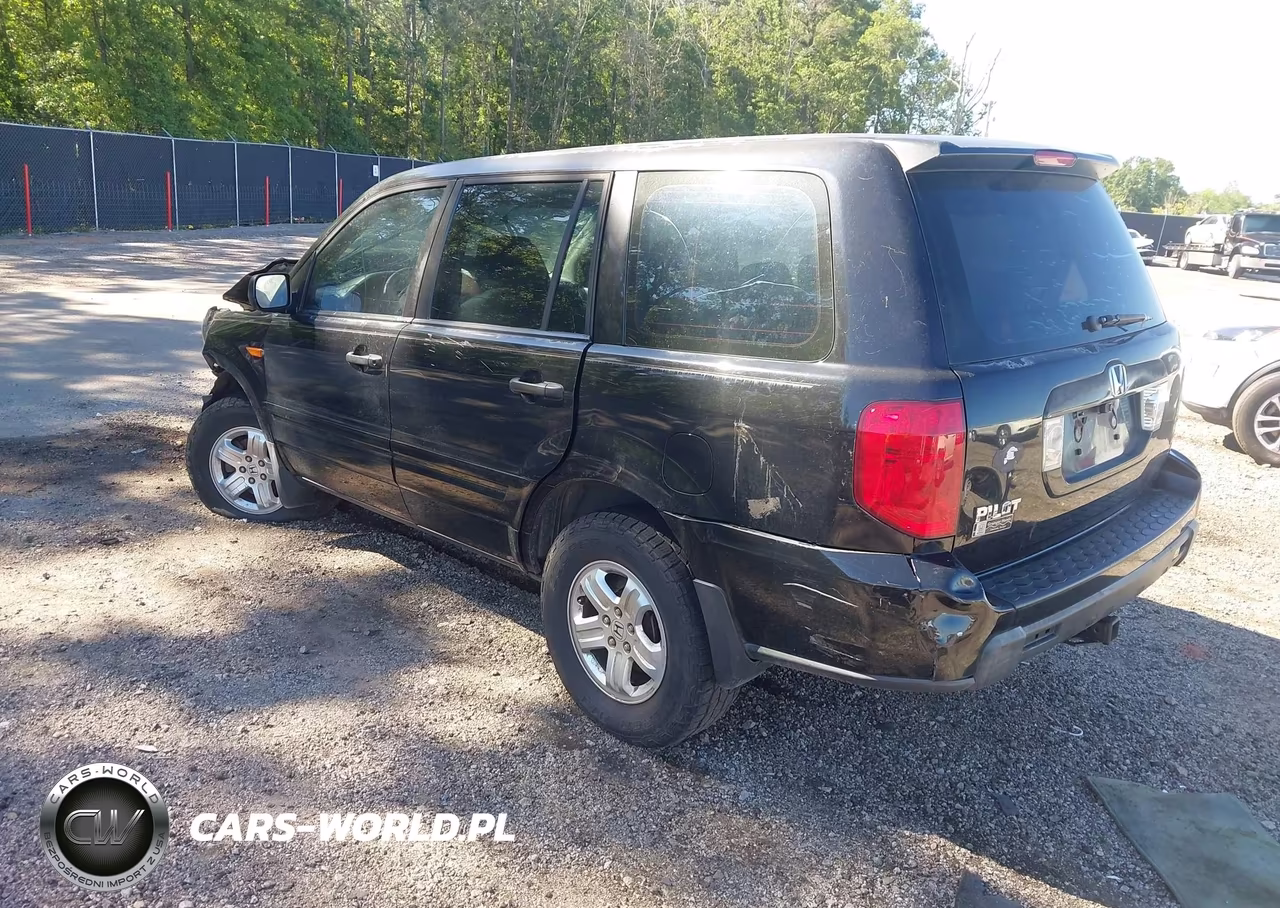 2007 Honda Pilot Lx VIN:5FNYF28167B034031 - 3