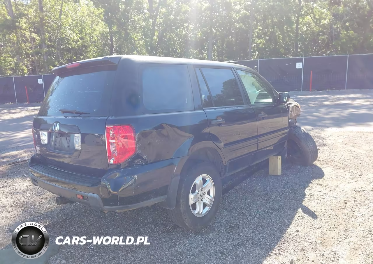 2007 Honda Pilot Lx VIN:5FNYF28167B034031 - 4