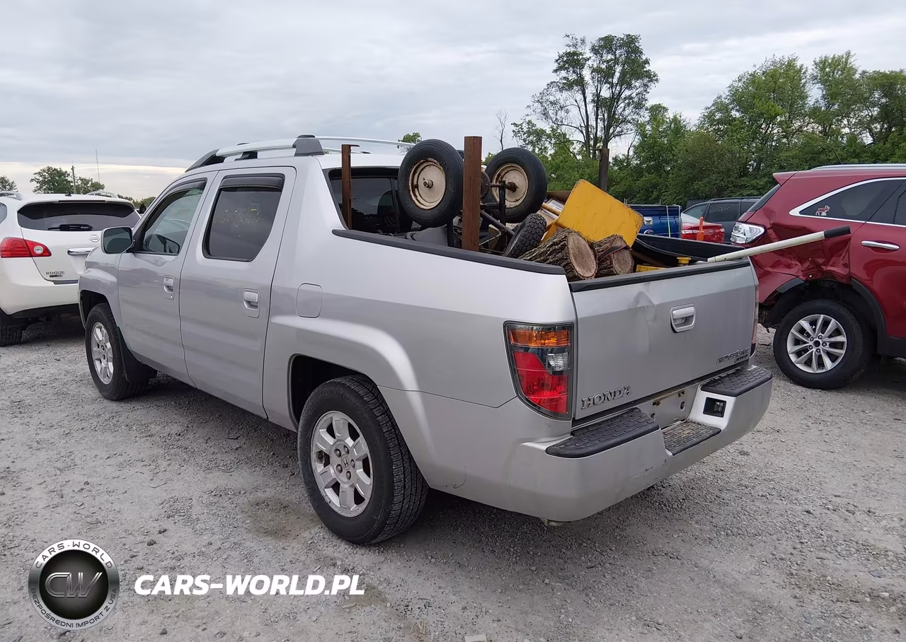 2008 Honda Ridgeline Rts VIN:2HJYK16438H525005 - 3