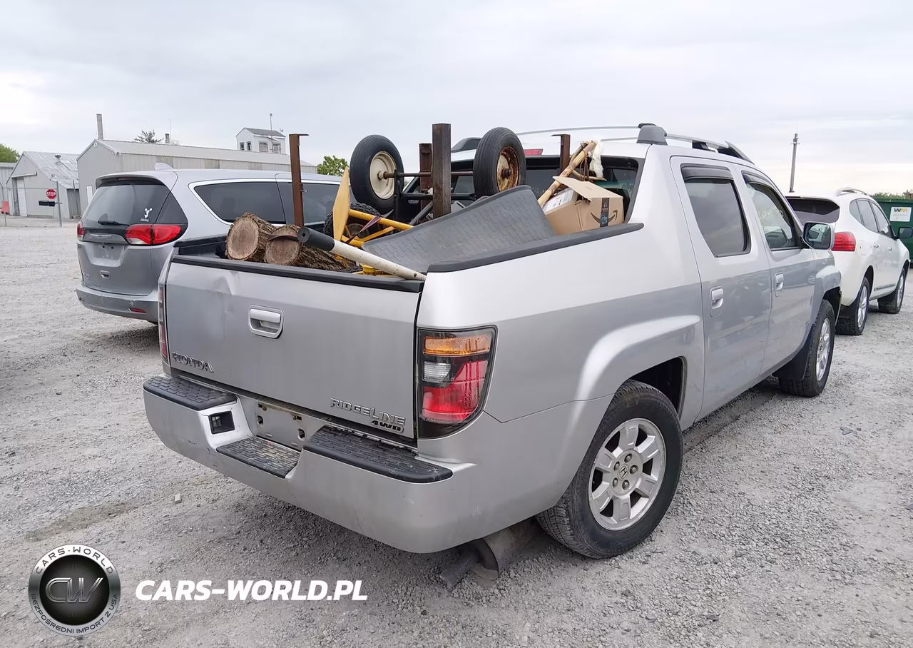 2008 Honda Ridgeline Rts VIN:2HJYK16438H525005 - 4