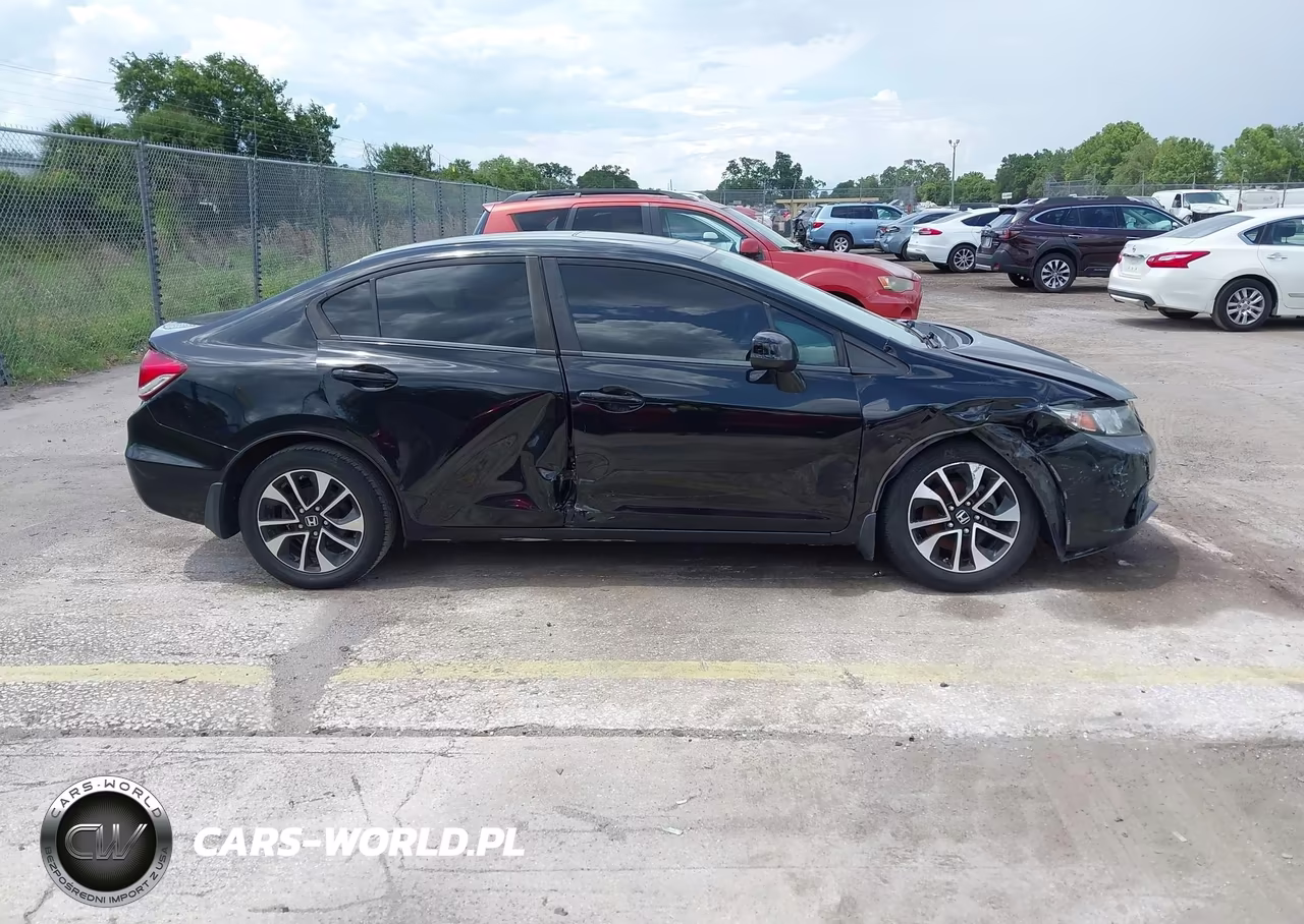2013 Honda Civic Ex-L VIN:19XFB2F98DE248791 - 13