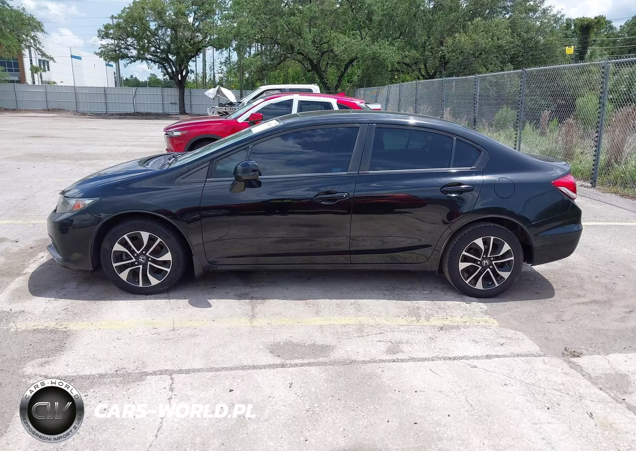 2013 Honda Civic Ex-L VIN:19XFB2F98DE248791 - 14