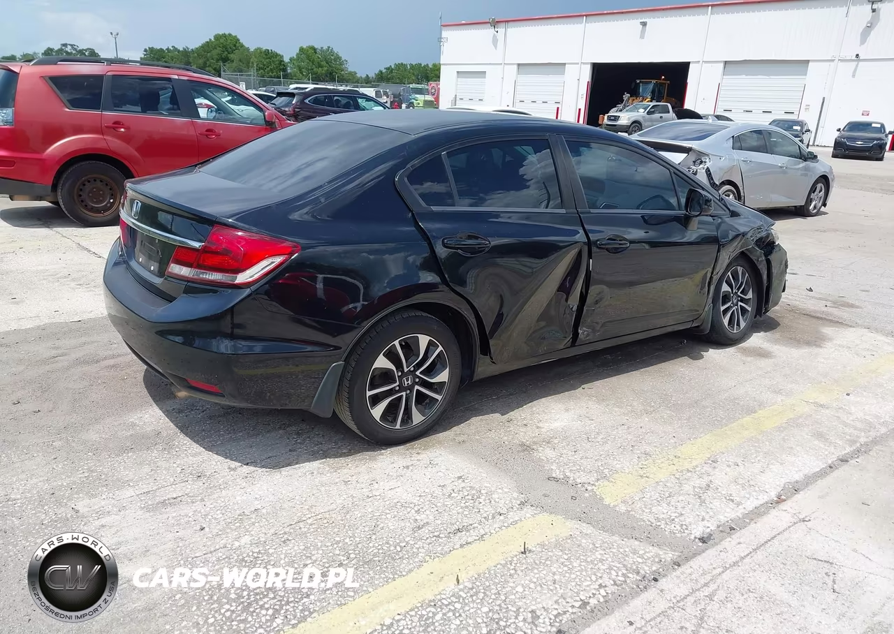 2013 Honda Civic Ex-L VIN:19XFB2F98DE248791 - 4