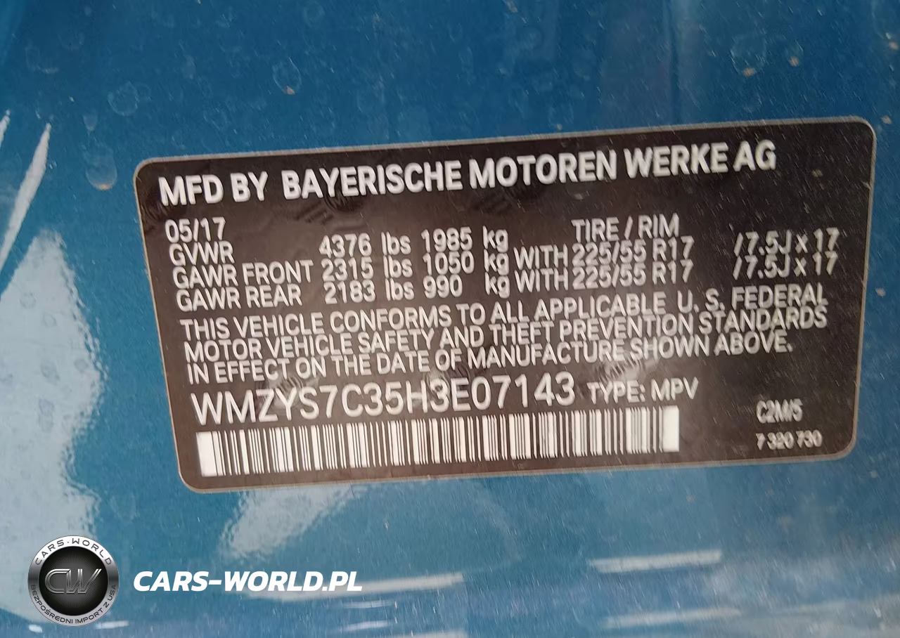2017 Mini Countryman Cooper VIN:WMZYS7C35H3E07143 - 9
