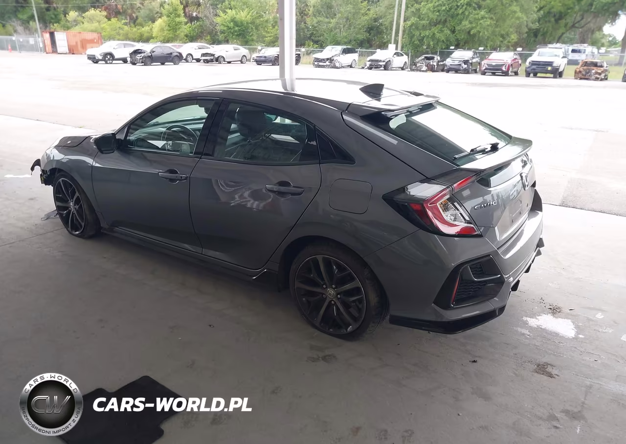 2020 Honda Civic Sport VIN:SHHFK7H47LU420945 - 3