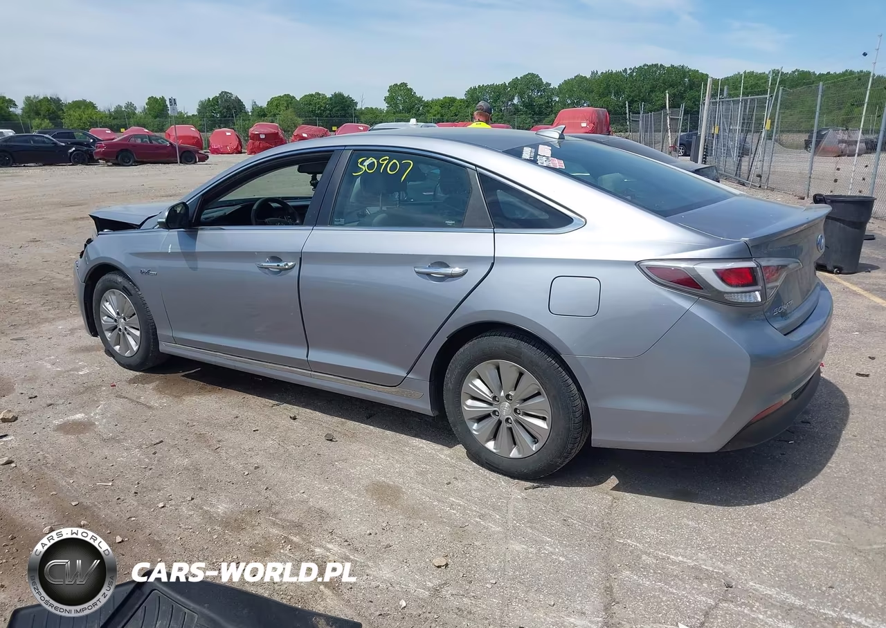 2016 Hyundai Sonata Hybrid Se VIN:KMHE24L1XGA026620 - 3