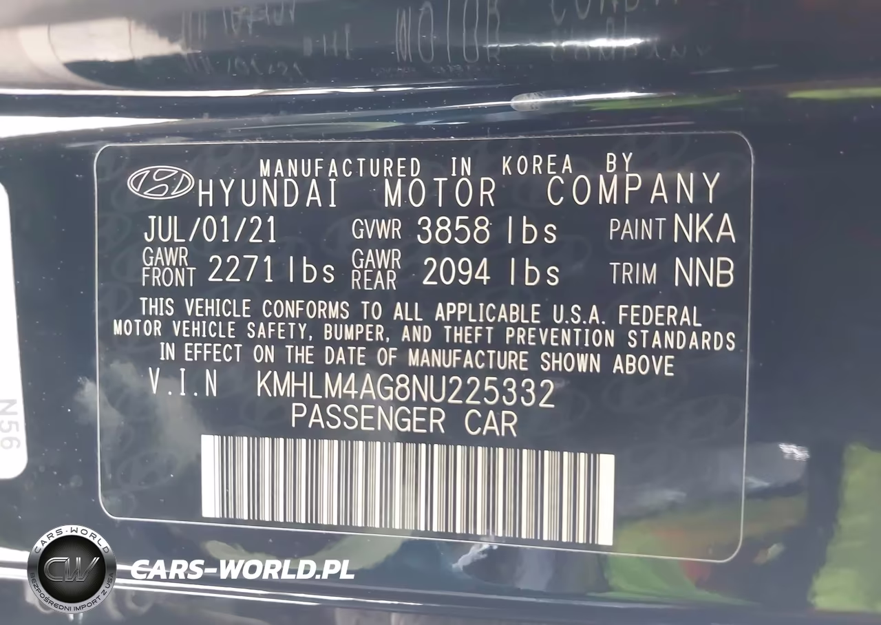 2022 Hyundai Elantra Sel VIN:KMHLM4AG8NU225332 - 9