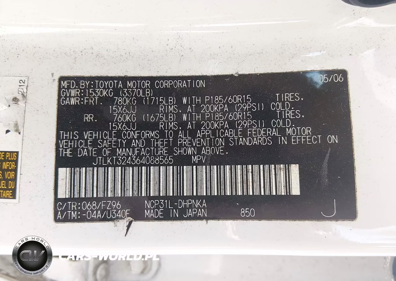 2006 Scion Xb VIN:JTLKT324364088565 - 9