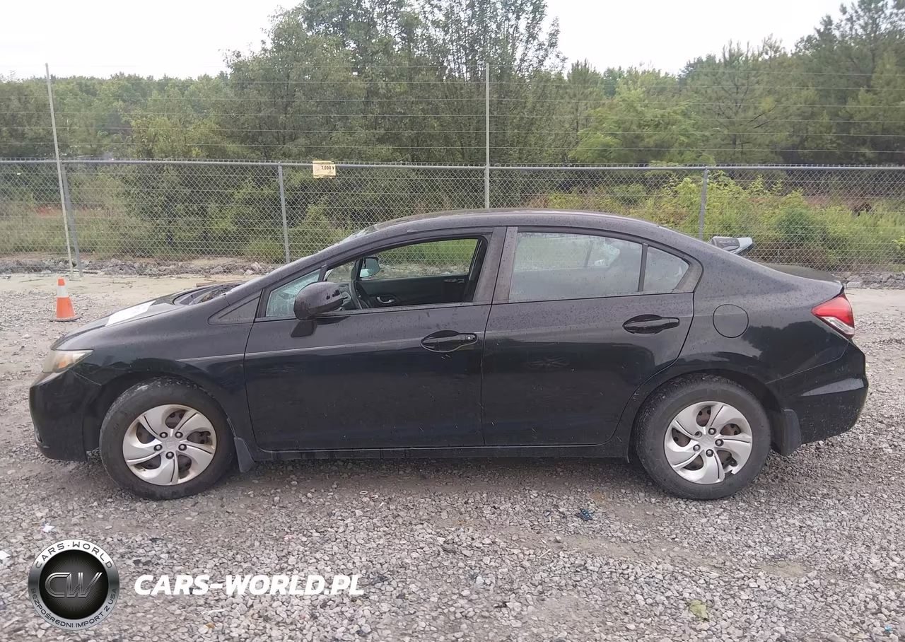 2013 Honda Civic Lx VIN:19XFB2F51DE042581 - 14