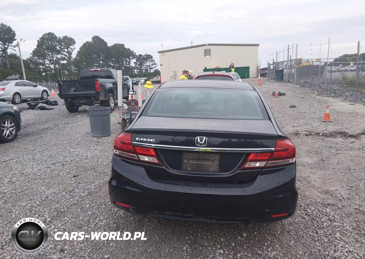 2013 Honda Civic Lx VIN:19XFB2F51DE042581 - 16
