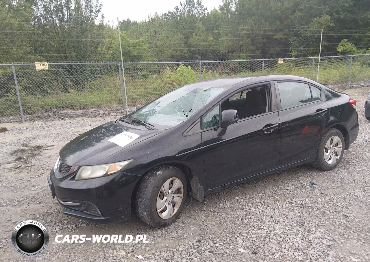 2013 Honda Civic Lx VIN:19XFB2F51DE042581 - 2