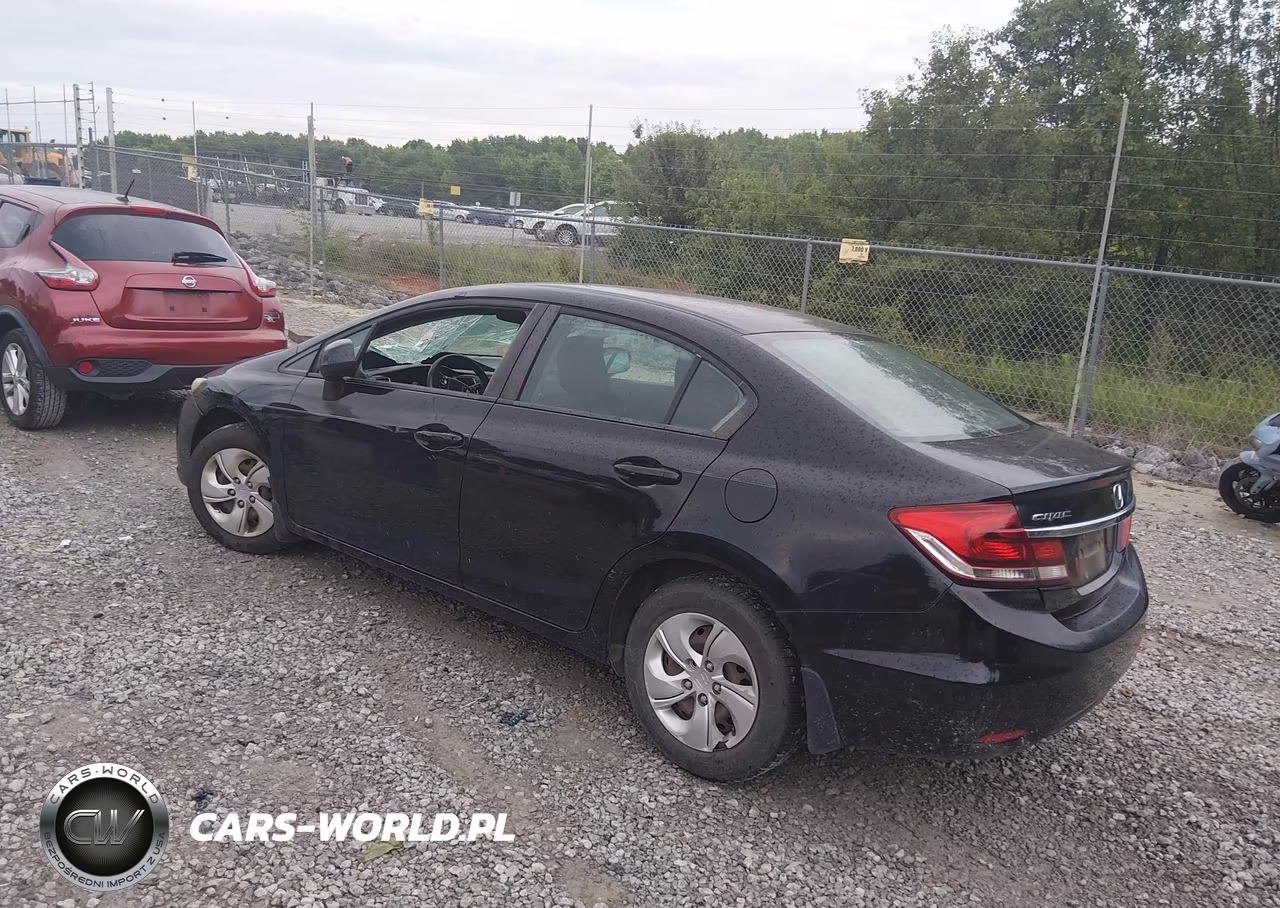 2013 Honda Civic Lx VIN:19XFB2F51DE042581 - 3