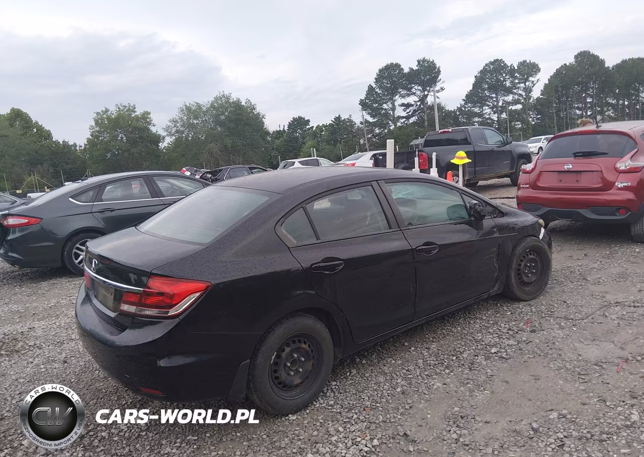 2013 Honda Civic Lx VIN:19XFB2F51DE042581 - 4