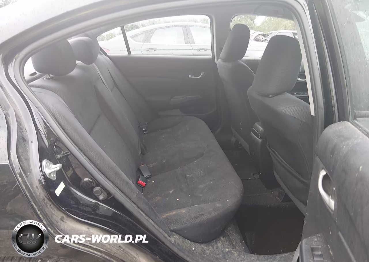 2013 Honda Civic Lx VIN:19XFB2F51DE042581 - 8