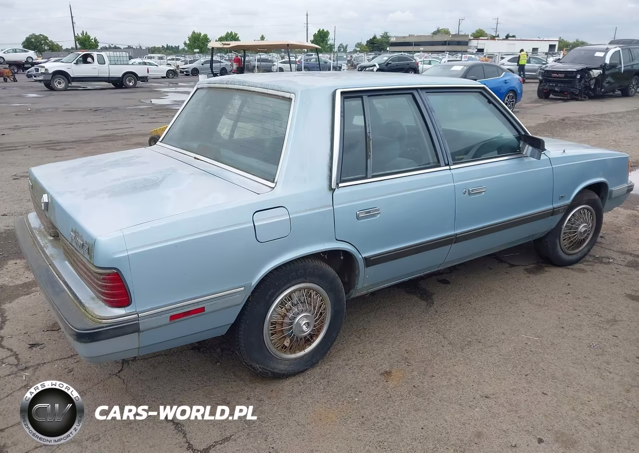 1987 Plymouth Reliant Le VIN:1P3BP36D2HF227831 - 4