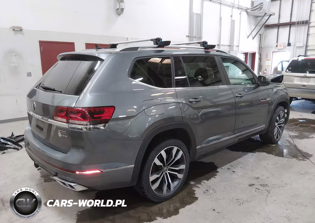 2021 Volkswagen Atlas 3.6L V6 Sel R-Line VIN:1V2SR2CA8MC539953 - 4