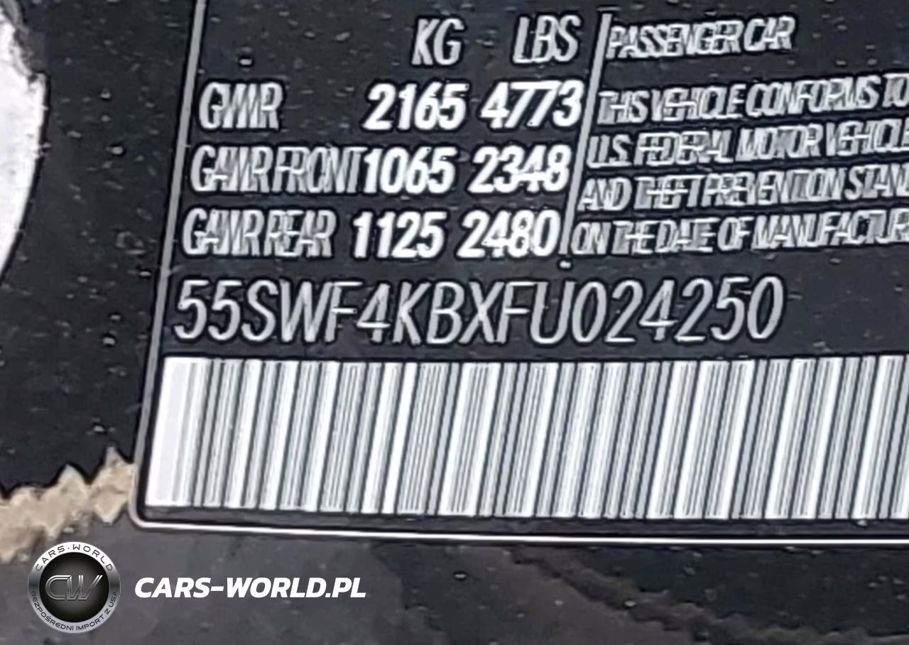 2015 Mercedes-Benz C 300 4Matic-Luxury 4Matic-Sport 4Matic VIN:55SWF4KBXFU024250 - 9