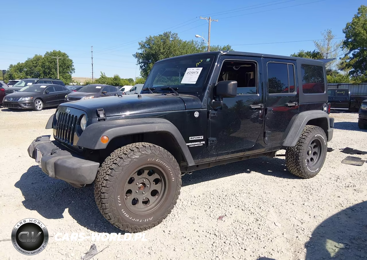 2012 Jeep Wrangler Unlimited Sport VIN:1C4BJWDG0CL151066 - 2