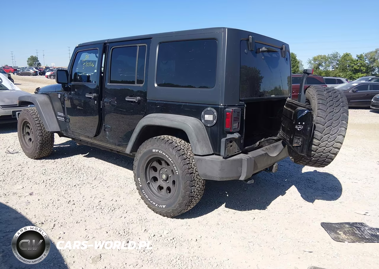 2012 Jeep Wrangler Unlimited Sport VIN:1C4BJWDG0CL151066 - 3