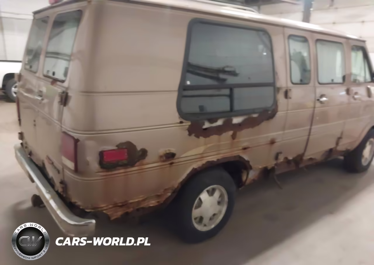 1995 GMC Rally Wagon - Van G2500 VIN:1GDEG25K6SF528225 - 4
