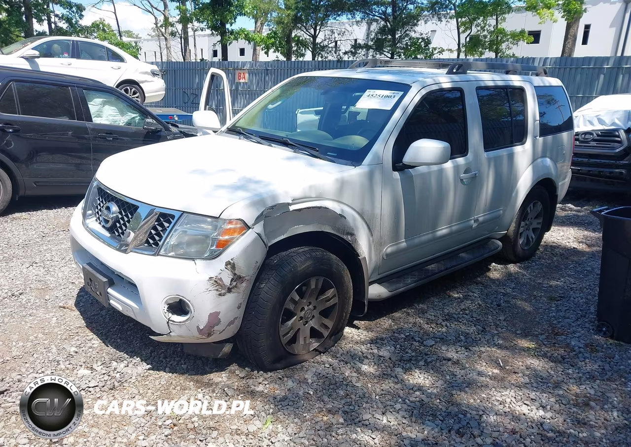 2010 Nissan Pathfinder Se VIN:5N1AR1NB0AC621440 - 2