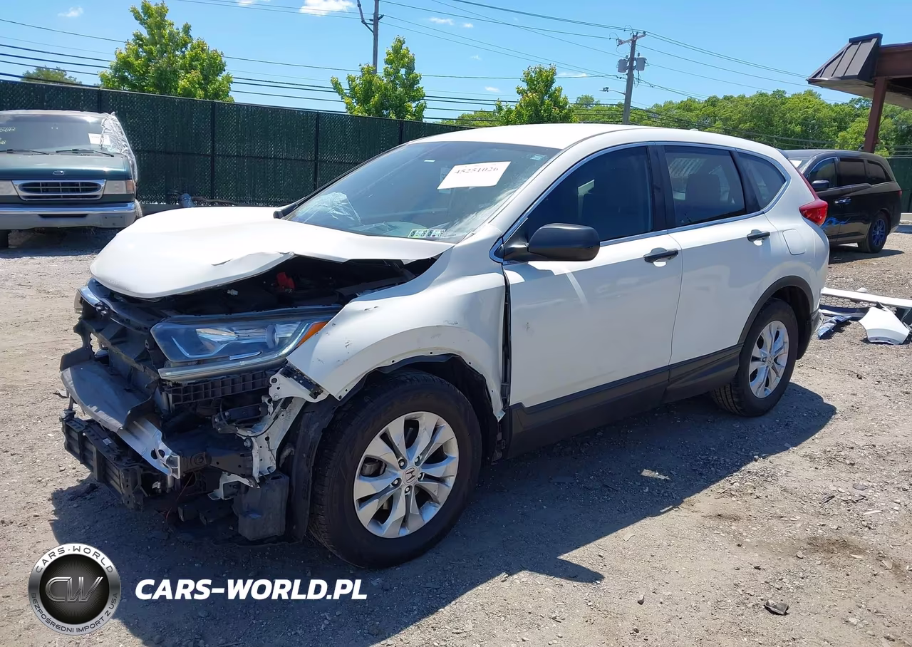 2018 Honda Cr-V Lx VIN:2HKRW5H33JH423788 - 2
