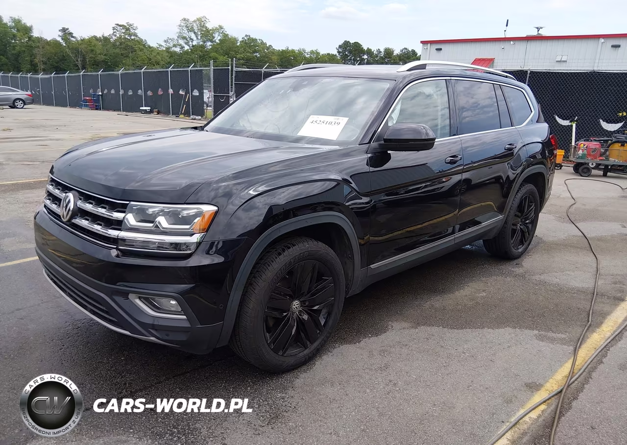 2019 Volkswagen Atlas 3.6L V6 Sel Premium VIN:1V2NR2CA1KC575185 - 2