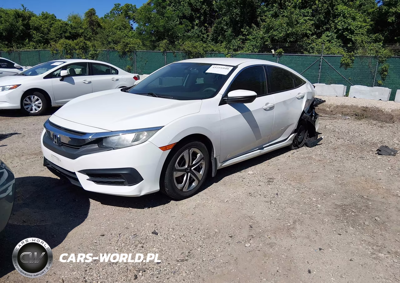 2016 Honda Civic Lx VIN:2HGFC2F50GH505849 - 2