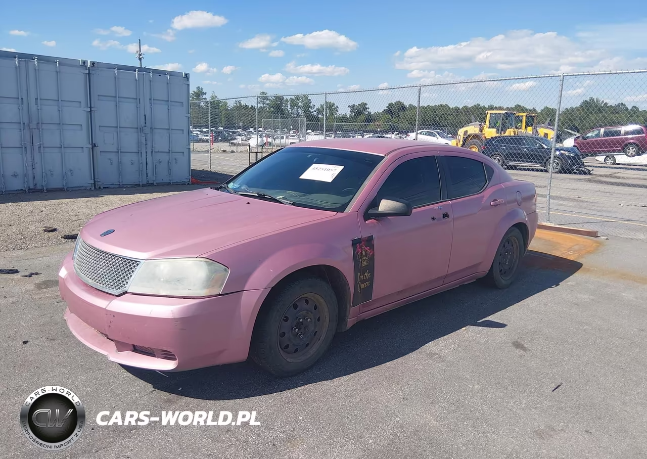 2008 Dodge Avenger Se VIN:1B3LC46K38N184709 - 2