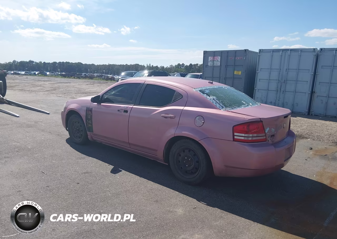2008 Dodge Avenger Se VIN:1B3LC46K38N184709 - 3