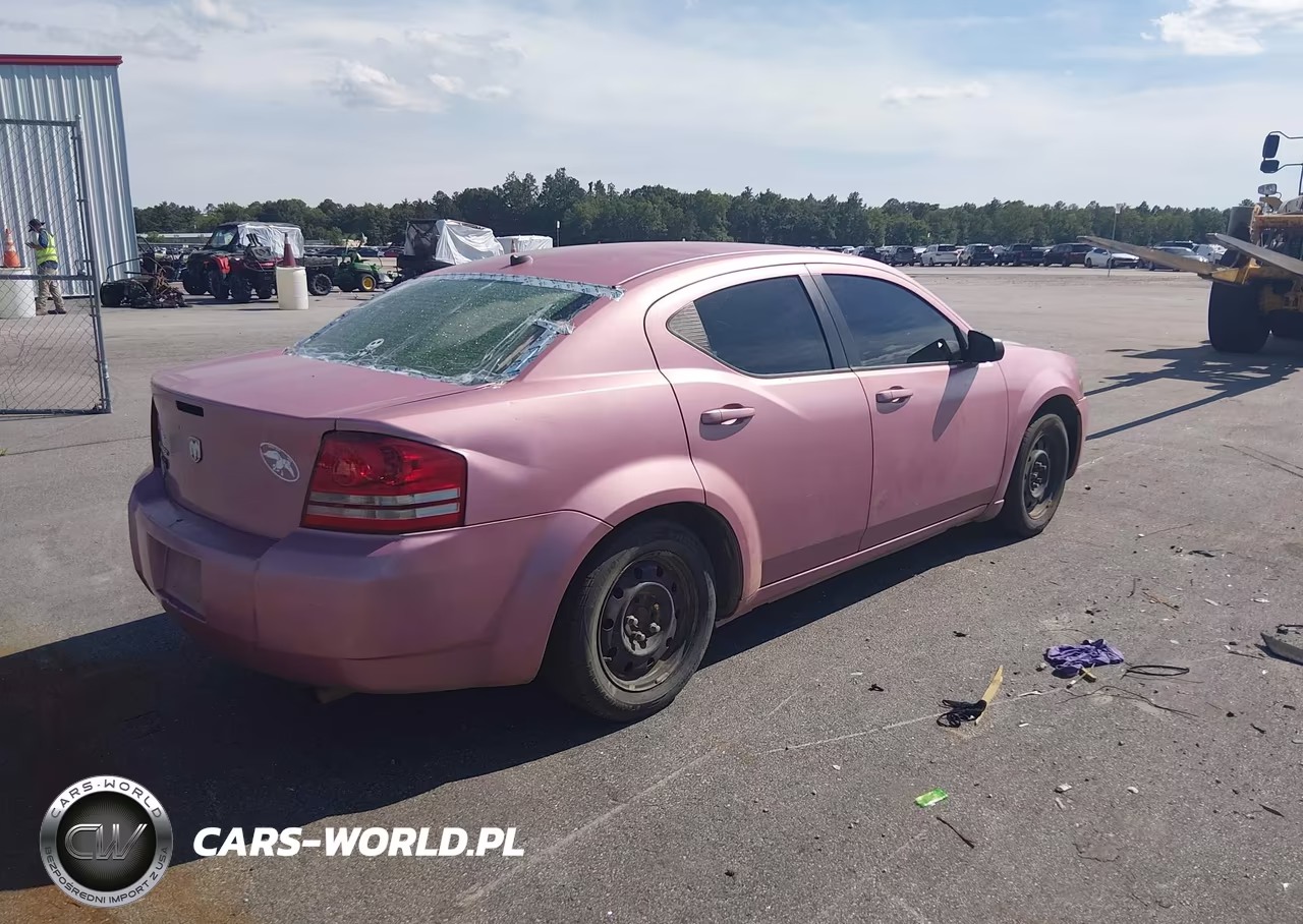 2008 Dodge Avenger Se VIN:1B3LC46K38N184709 - 4