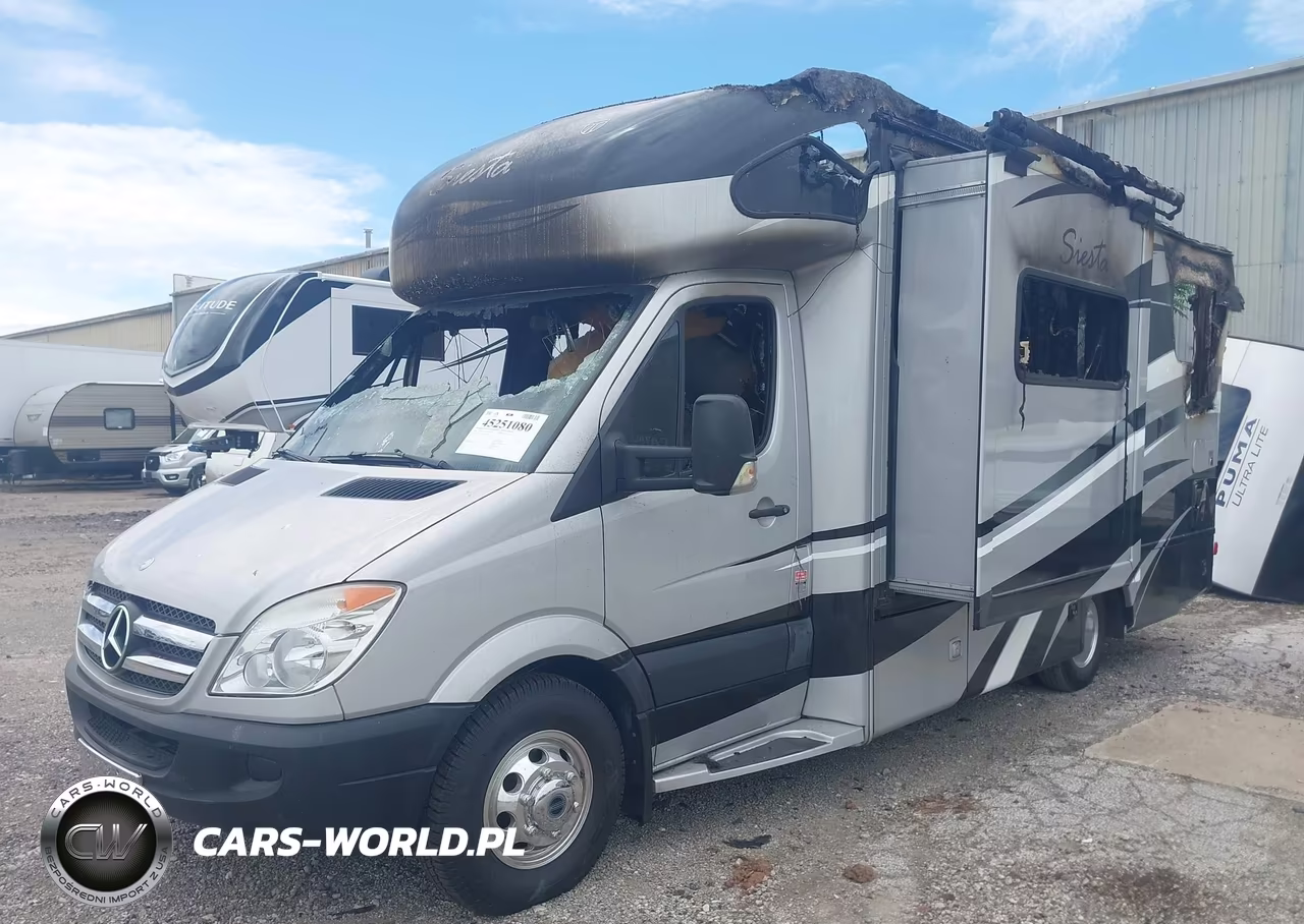 2012 Mercedes-Benz Sprinter 3500 VIN:WDAPF4CC6C9522256 - 2