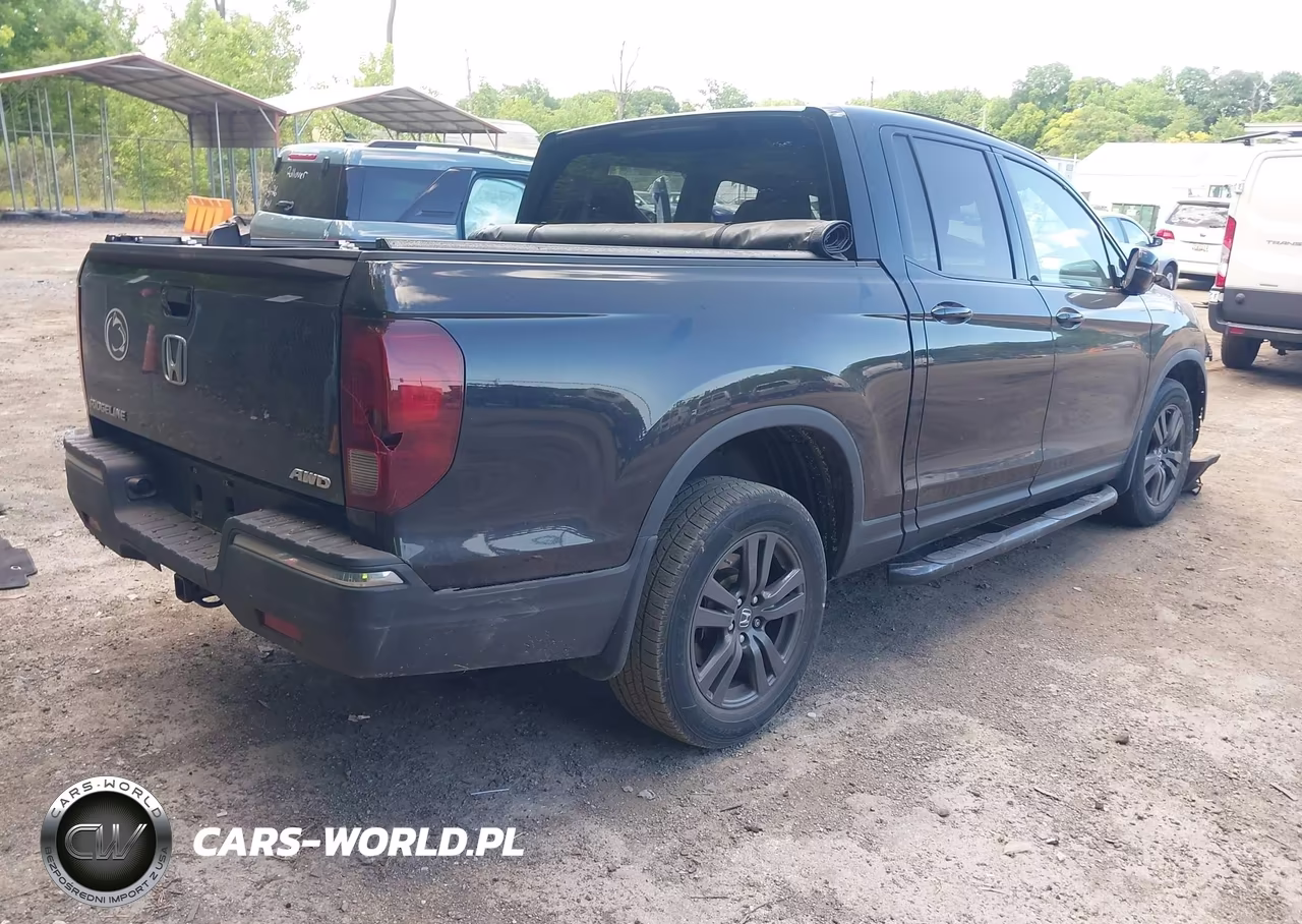 2020 Honda Ridgeline Awd Sport VIN:5FPYK3F18LB027748 - 4