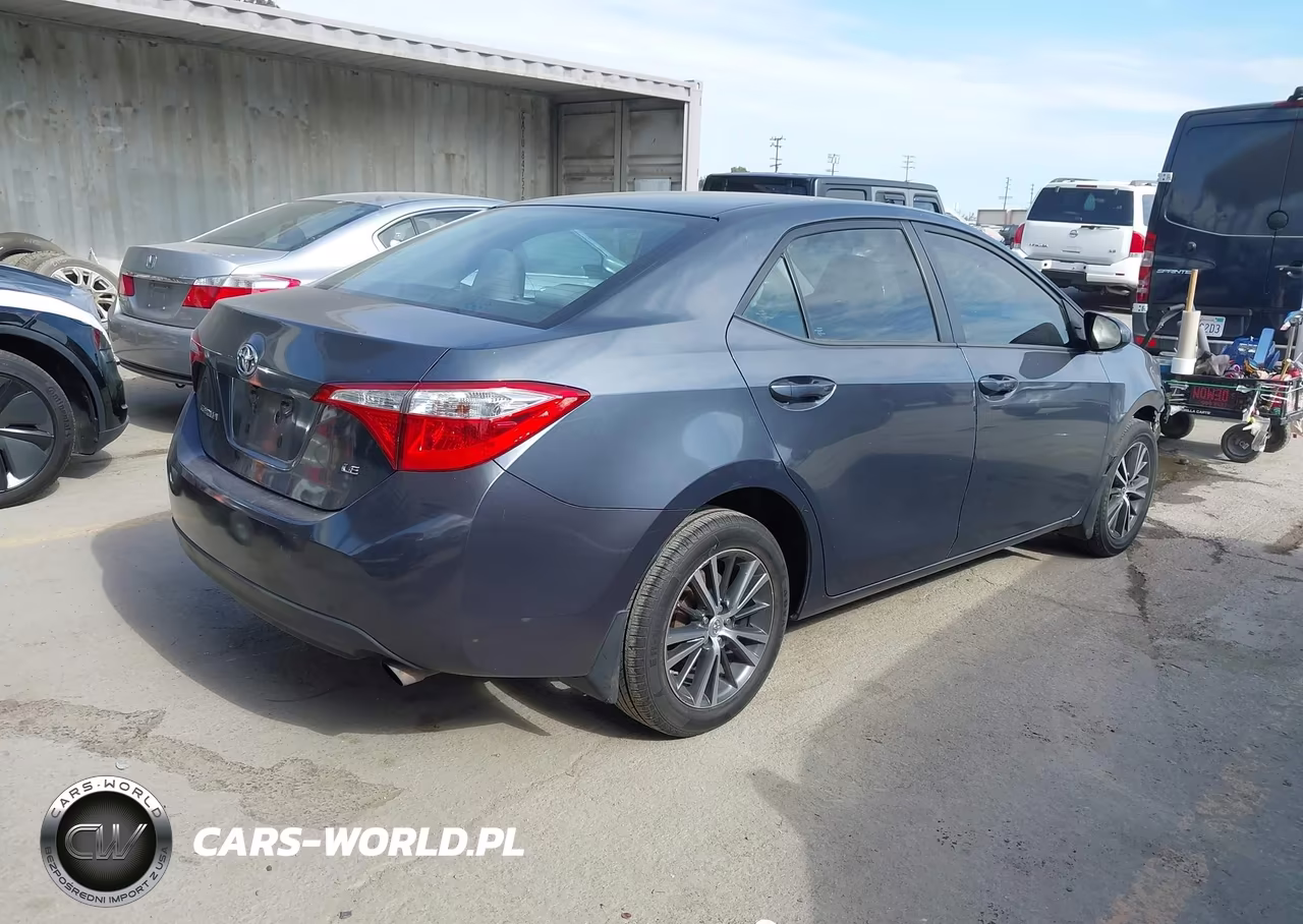 2016 Toyota Corolla Le Plus VIN:5YFBURHE8GP544862 - 4