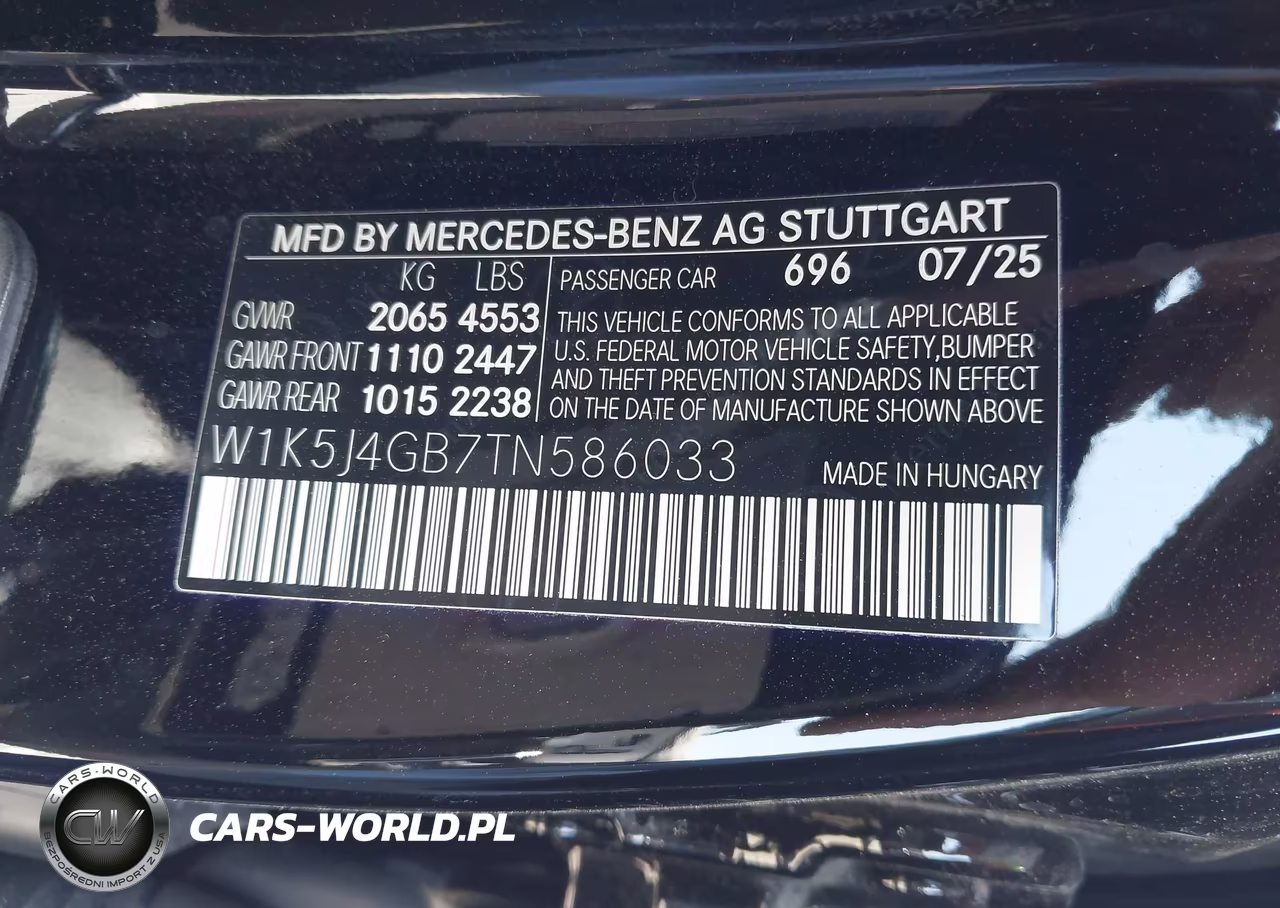 2026 Mercedes-Benz Cla 250 Coupe VIN:W1K5J4GB7TN586033 - 9
