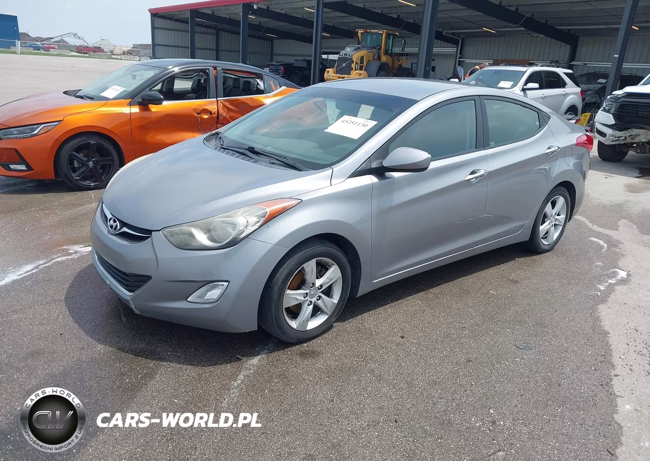 2012 Hyundai Elantra Gls (Ulsan Plant) VIN:KMHDH4AE6CU330391 - 2