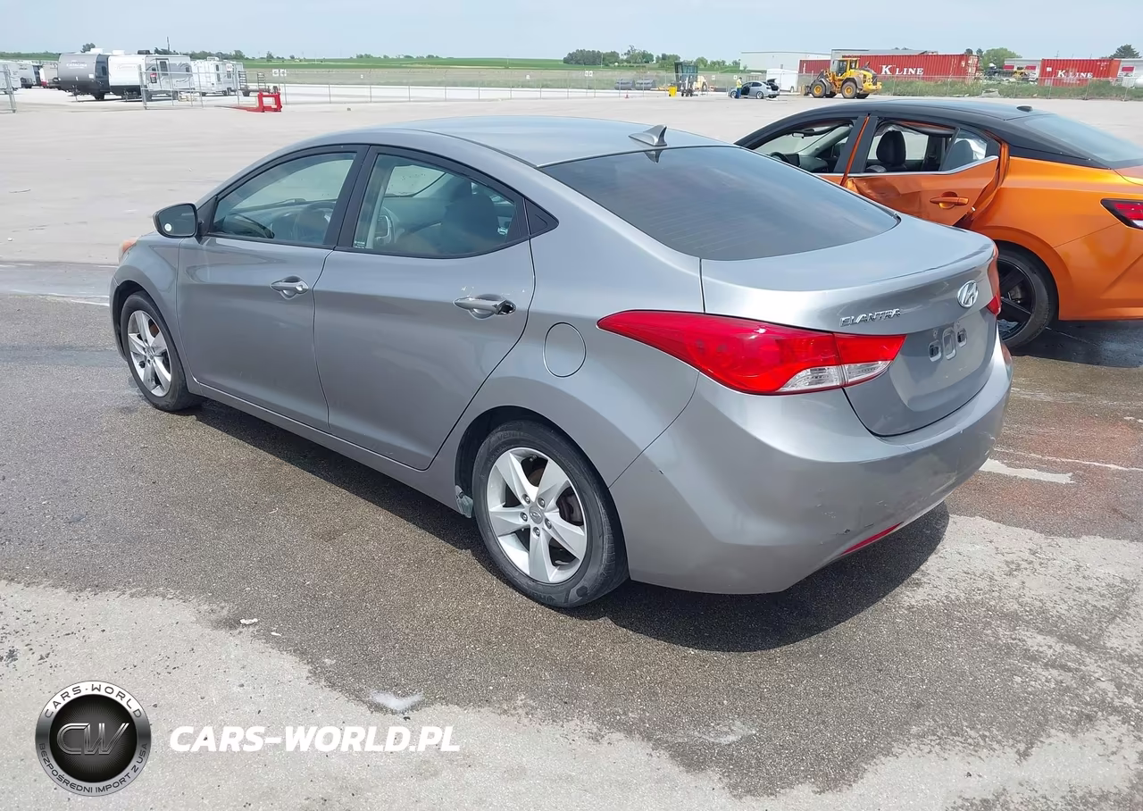 2012 Hyundai Elantra Gls (Ulsan Plant) VIN:KMHDH4AE6CU330391 - 3