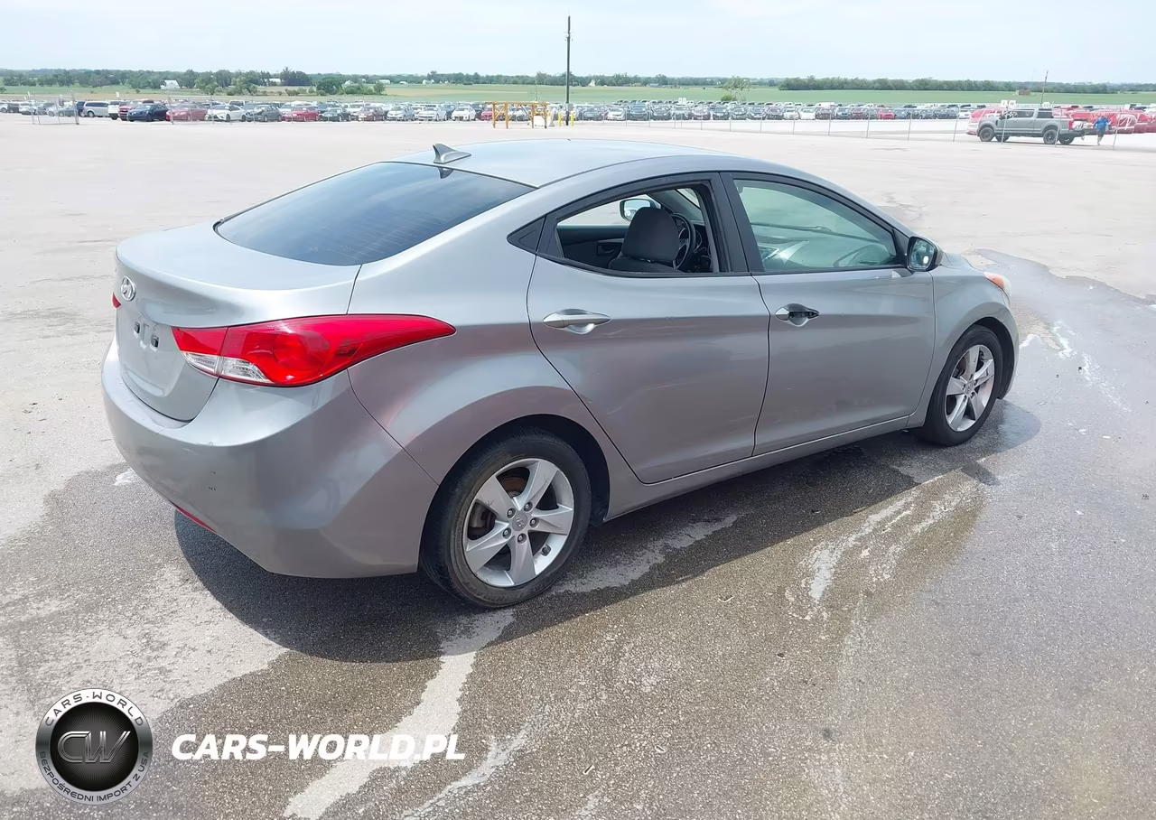 2012 Hyundai Elantra Gls (Ulsan Plant) VIN:KMHDH4AE6CU330391 - 4