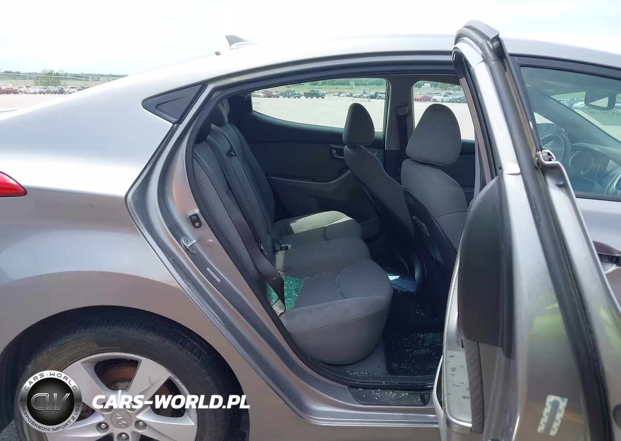2012 Hyundai Elantra Gls (Ulsan Plant) VIN:KMHDH4AE6CU330391 - 8