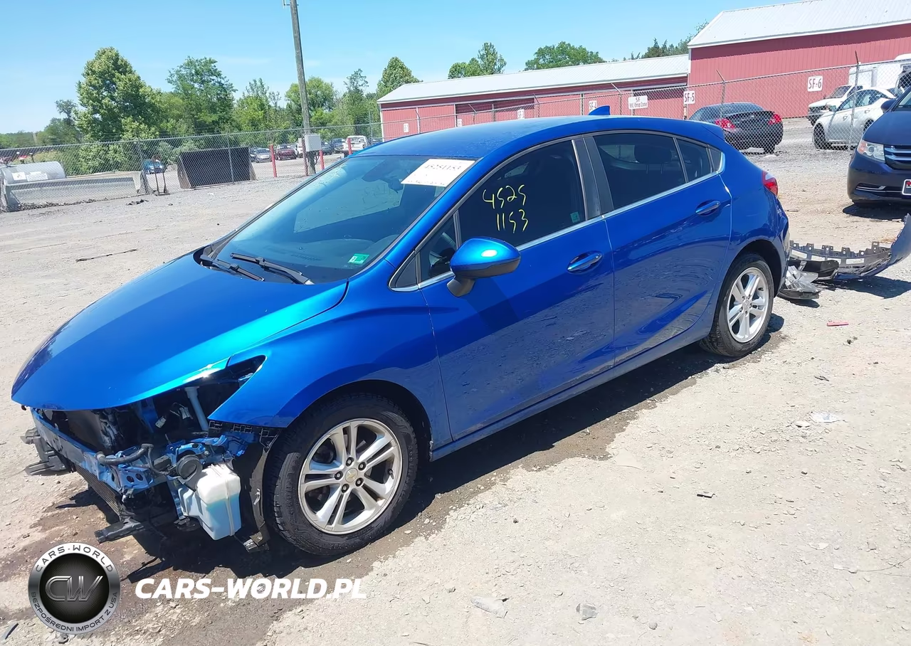 2018 Chevrolet Cruze Lt Auto VIN:3G1BE6SM7JS654509 - 2