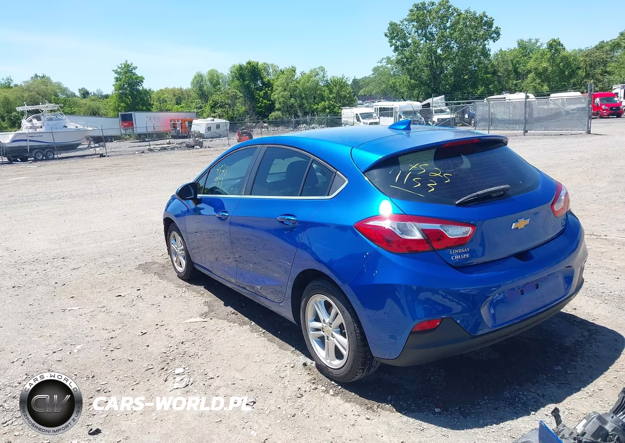 2018 Chevrolet Cruze Lt Auto VIN:3G1BE6SM7JS654509 - 3