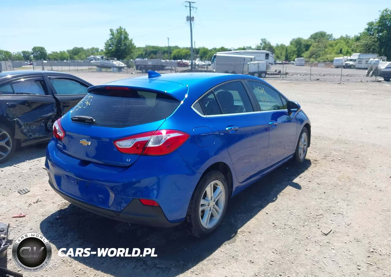 2018 Chevrolet Cruze Lt Auto VIN:3G1BE6SM7JS654509 - 4