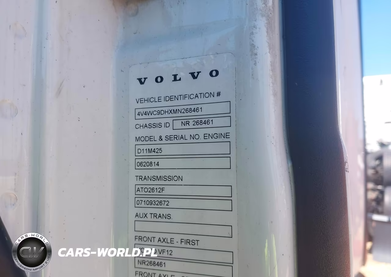 2021 Volvo Vnr VIN:4V4WC9DHXMN268461 - 8