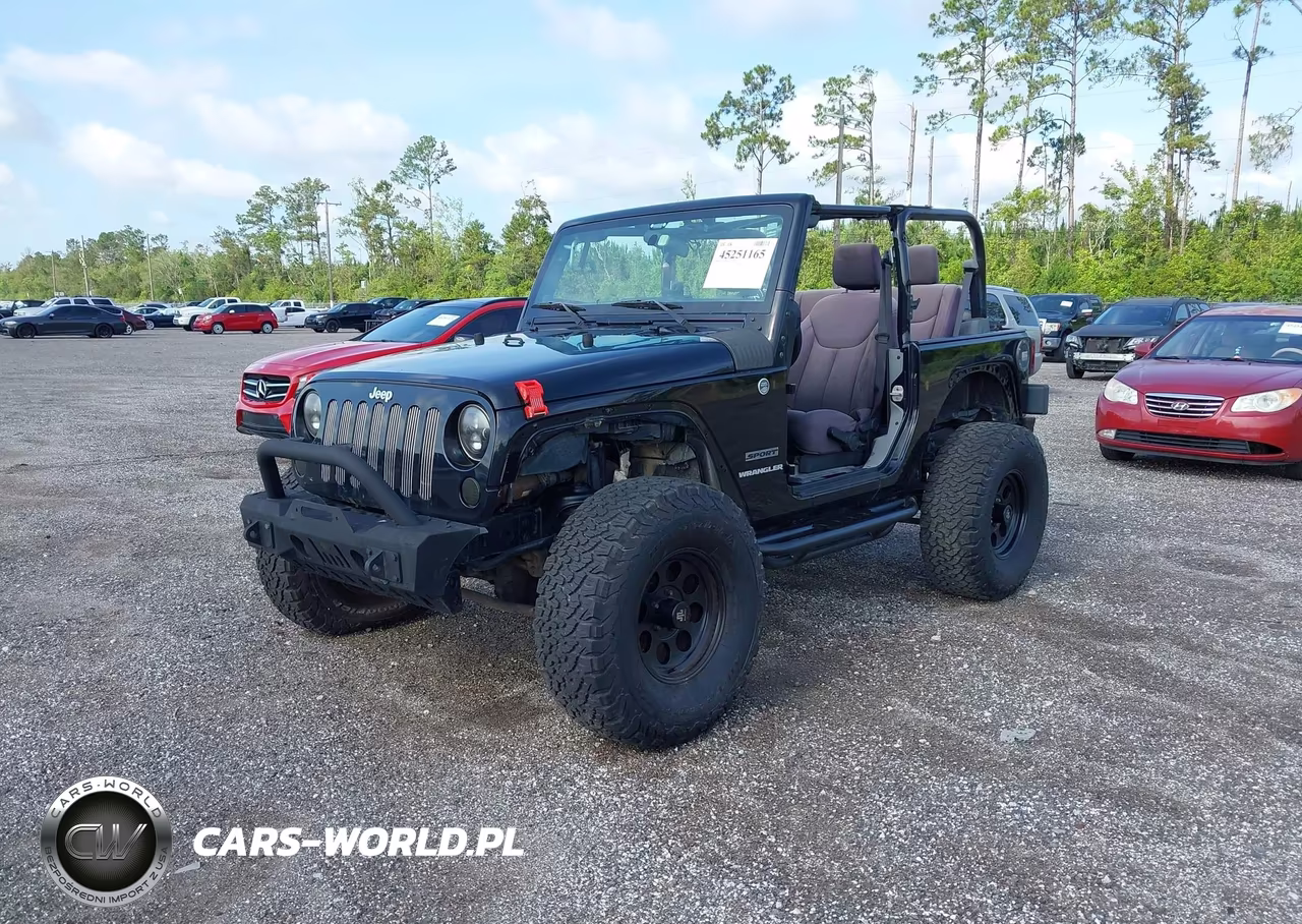 2013 Jeep Wrangler Sport VIN:1C4AJWAG1DL644370 - 2
