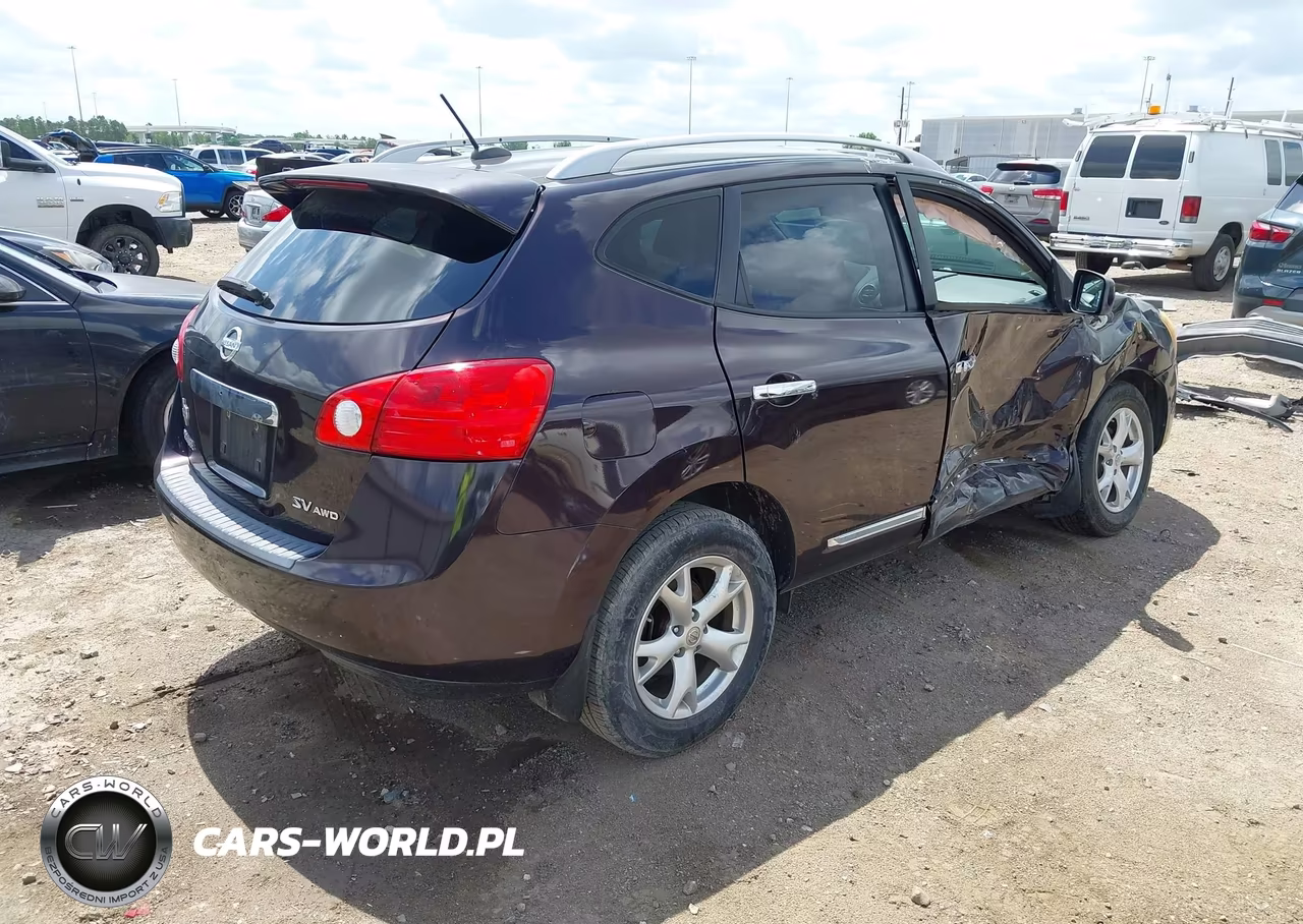 2011 Nissan Rogue Sv VIN:JN8AS5MV7BW289805 - 4