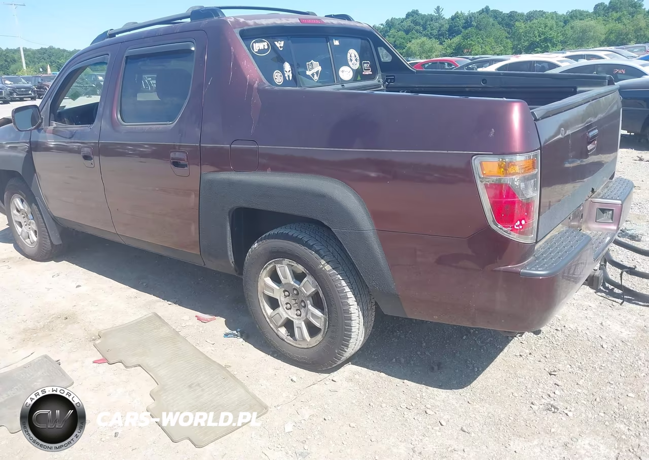 2008 Honda Ridgeline Rtl VIN:2HJYK16568H507283 - 3
