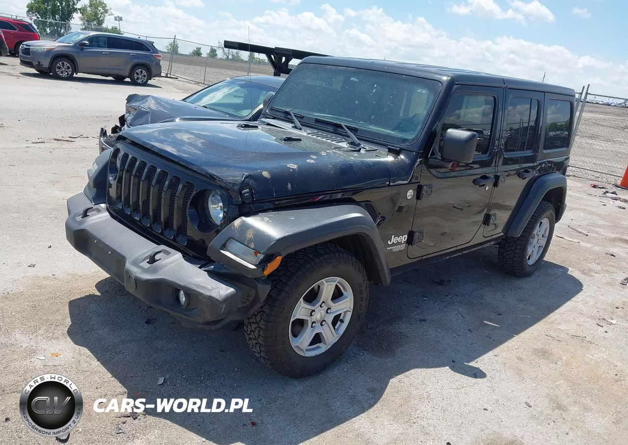2020 Jeep Wrangler Unlimited Sport S 4X4 VIN:1C4HJXDG3LW298013 - 2