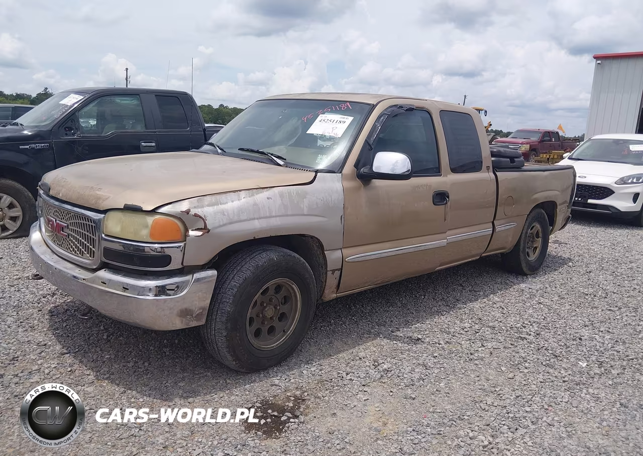 2000 GMC Sierra 1500 Sle VIN:2GTEC19V1Y1251112 - 2
