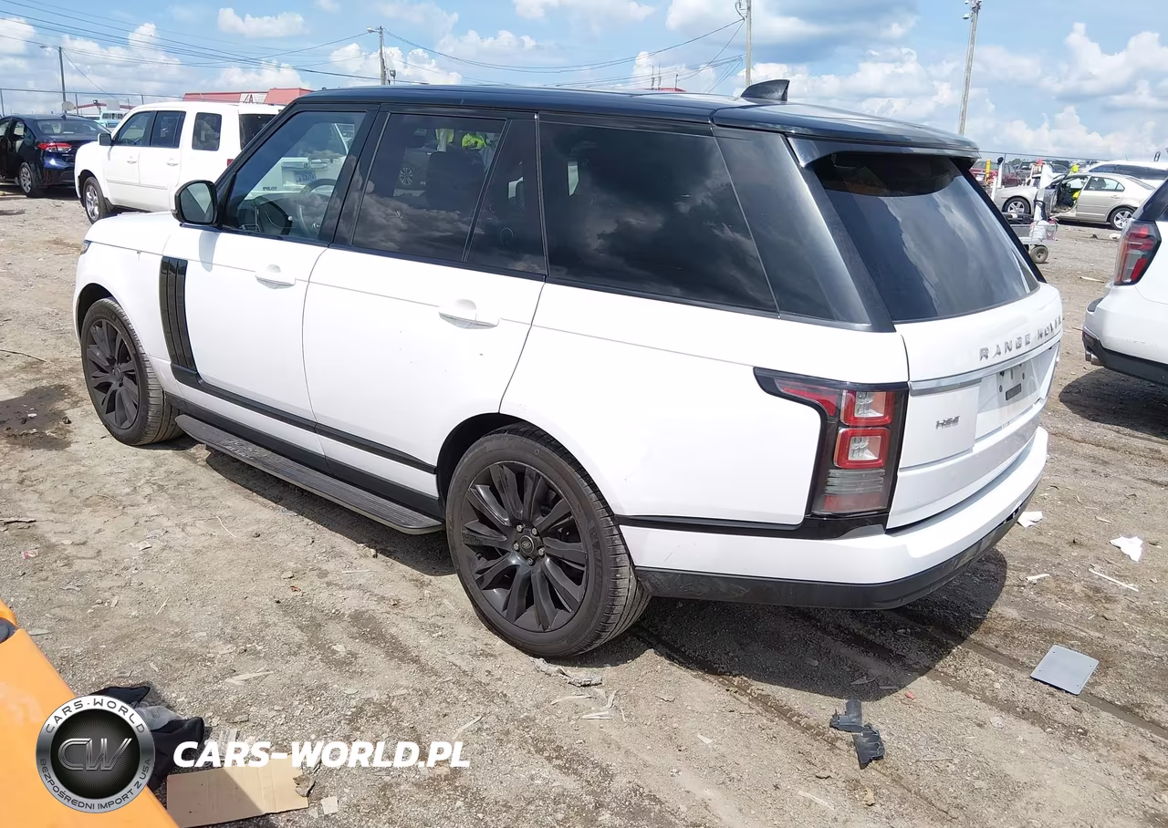 2017 Land Rover Range Rover 3.0L V6 Supercharged Hse VIN:SALGS2FV8HA379576 - 3